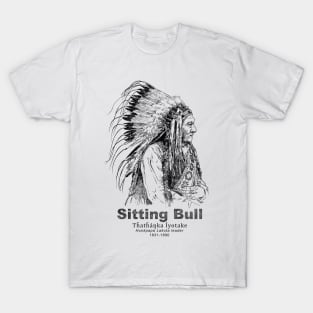 Sitting Bull-Lakota-Sioux-Native American-Indian T-Shirt